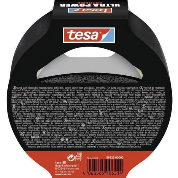 Ultrakraftig extrem reparation TESA - 10m x 50mm
