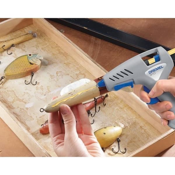Set med 12 DREMEL GG03 limstift - (Specialträ, Diameter 7mm, 165°C)