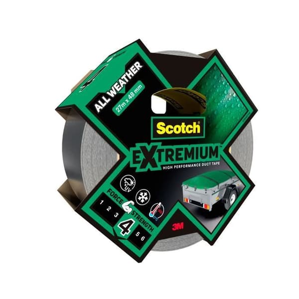 3M Extremium All Weather Repair Duk - Grå - 27mx48mm
