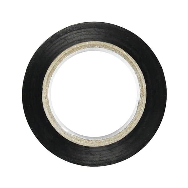 Självhäftande - Wolfpack tejp - 14060002 - Svart isolerande självhäftande tejp 20 m x 19 mm