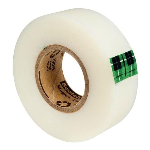 Genomskinlig matt cellulosaacetat tejp - SCOTCH - 19 mm x 30 m