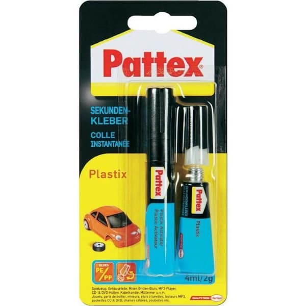 Pattex PSA1C snabbhärdande speciallim för plast