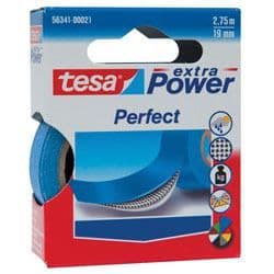 Superstark Canvas Reparationstejp - TESA - 2,75m x 19mm - Blå