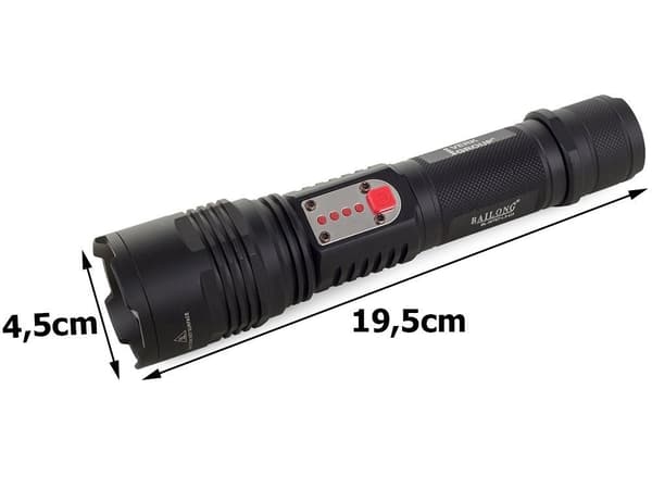 Ficklampa / Taktisk LED-lampa - XML T6
