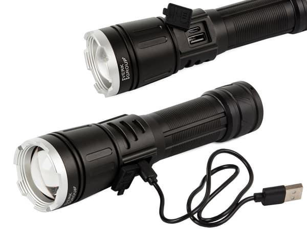 Ficklampa / Taktisk LED-lampa - XHP160