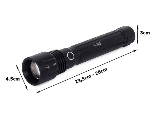 Ficklampa / Taktisk LED-lampa - XHP50