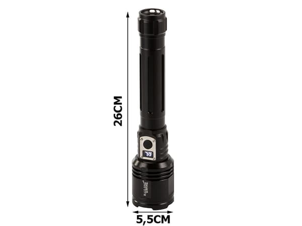 Ficklampa / Taktisk LED-lampa - XHP160