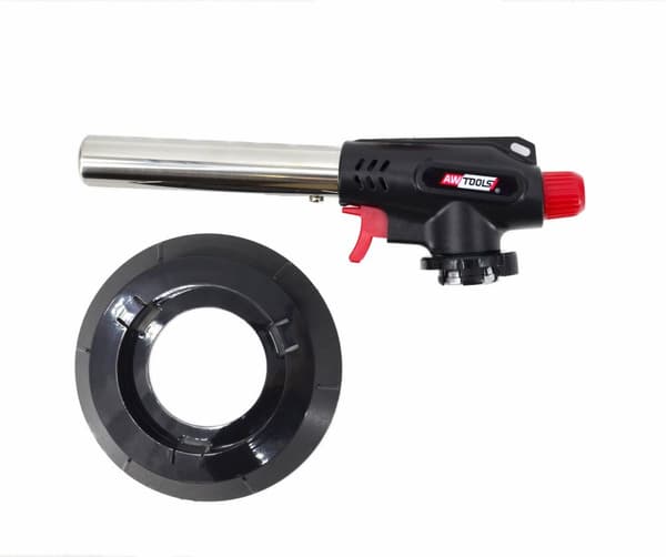 AWTOOLS GASBRÆNDER - PIEZO TYPE 4 LANG + CYLINDERBASE
