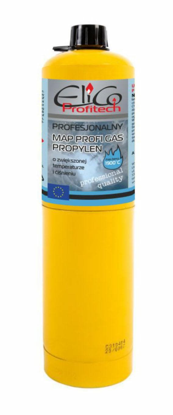 ELICO PROFITECH KAASUPATRUUNA 400g MAPP TYYPPI PROPYLEENI 1900°C