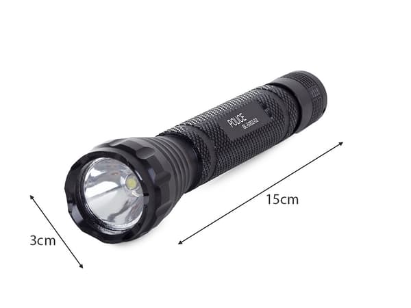 Taktiskt Polis Ficklampa - LED