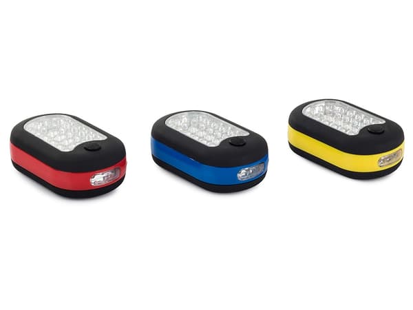 Trådlös Verkstad Lampa med Krok & Magnet - LED-lampa