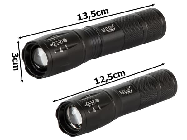 Lommelygte / Taktisk LED-lommelygte - Zoom-funktion