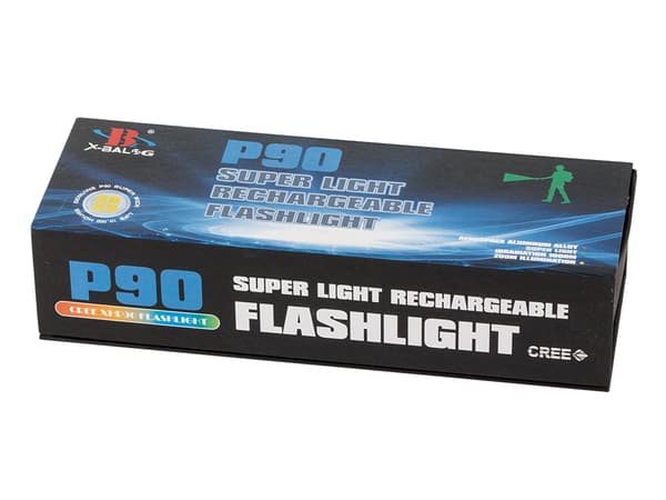 Ficklampa / Taktisk LED-lampa - Zoom funktion