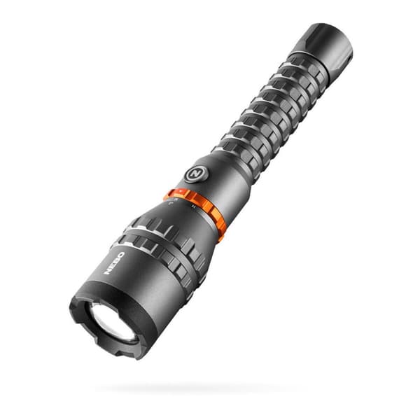 Ladattava LED-taskulamppu Nebo Davinci™ 8000 8000 Lm musta