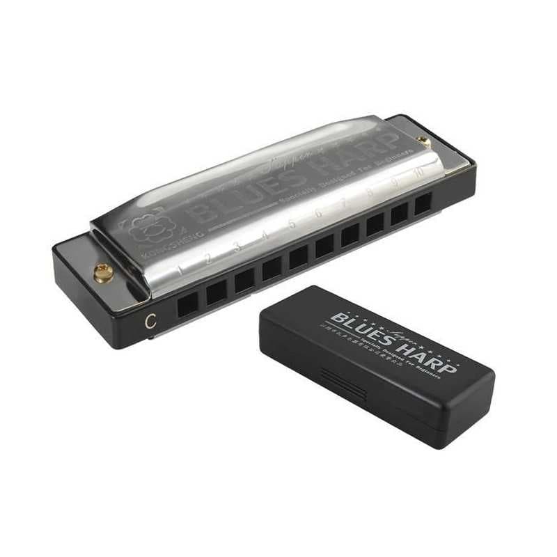 Proffesionellt Munspel i Metal C Major