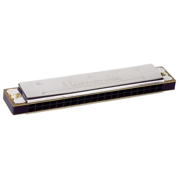 Harmonica - GOKI - 20 ton - 15,5 cm - I pappkartong - För barn