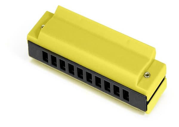 Gitre 1041 105 x 27 x 24 mm - 10-noters harmonika i plast