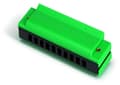 Miniatyrbild 1 av 2: Gitre 1041 105 x 27 x 24 mm - 10-noters harmonika i plast