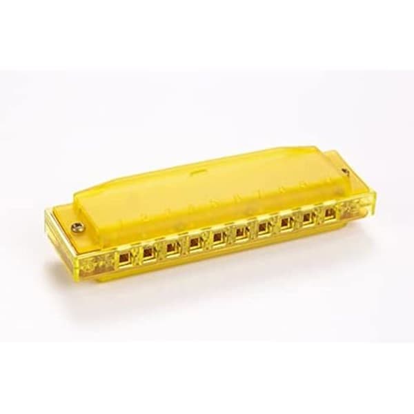 Diatonisk munspel HOHNER Translucent Harp C - Gul