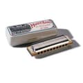 Miniatyrbild 1 av 4: Munspel - HOHNER - Marint band 10 hål - Päronträ och massiv mässing - Resonant ljud - Patenterad design