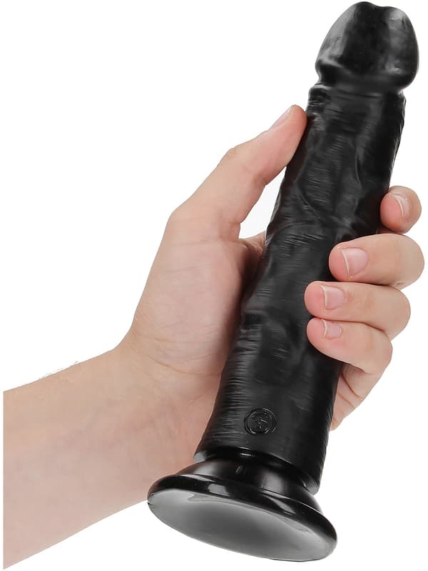 RealRock: Curved Realistic Dildo, 20.5 cm