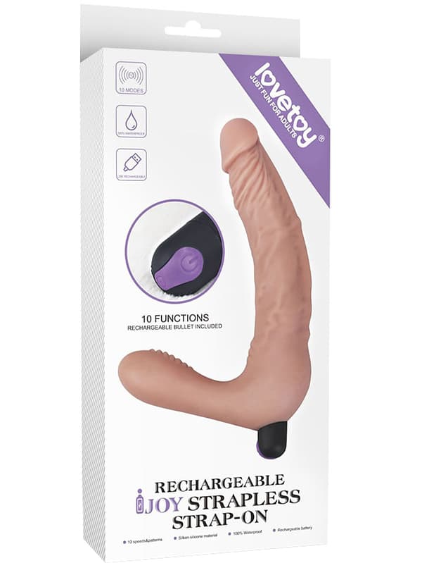 LoveToy: Rechargeable IJOY Strapless Strap-On