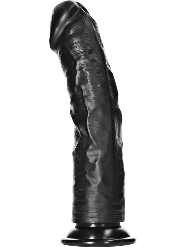 RealRock: Curved Realistic Dildo, 25.5 cm