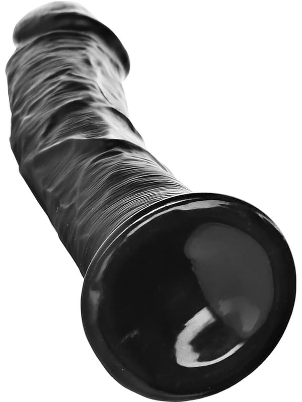 RealRock: Curved Realistic Dildo, 25.5 cm