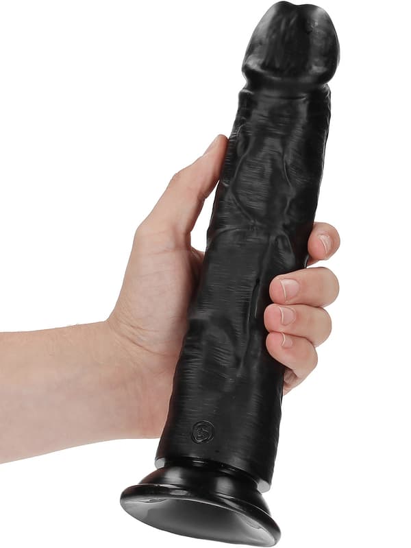 RealRock: Curved Realistic Dildo, 25.5 cm