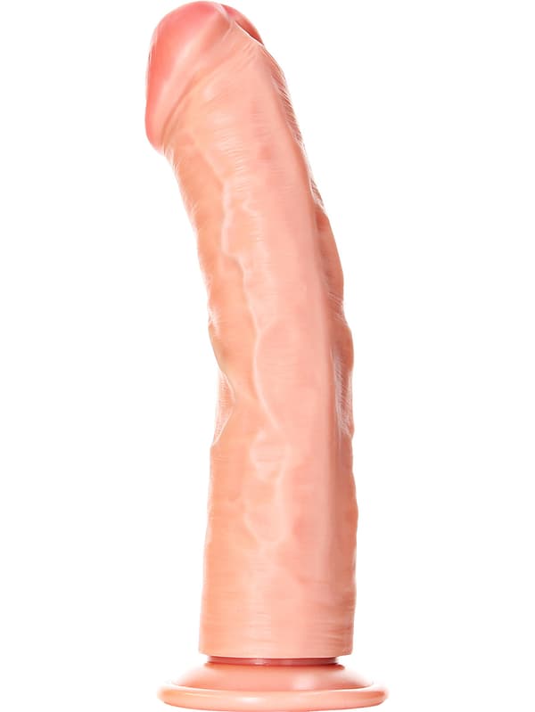 RealRock: Curved Realistic Dildo, 25.5 cm