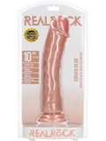 Miniatyrbild 2 av 7: RealRock: Curved Realistic Dildo, 25.5 cm