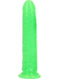 Miniatyrbild 4 av 8: RealRock: Glow in the Dark Realistic Dildo, 22.5 cm
