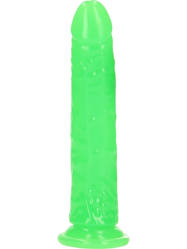 RealRock: Glow in the Dark Realistic Dildo, 22.5 cm