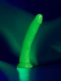 Miniatyrbild 7 av 8: RealRock: Glow in the Dark Realistic Dildo, 22.5 cm