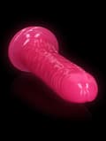 Miniatyrbild 3 av 7: RealRock: Glow in the Dark Realistic Dildo, 22.5 cm
