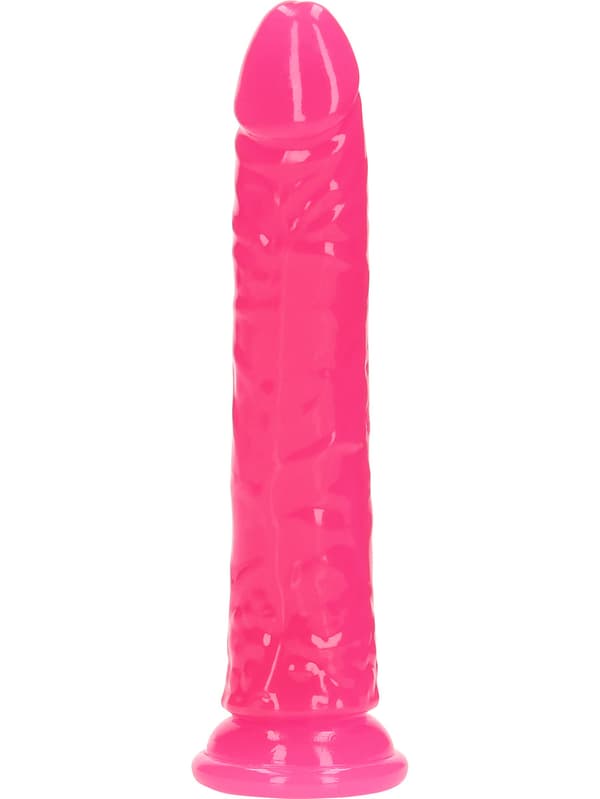 RealRock: Glow in the Dark Realistic Dildo, 22.5 cm