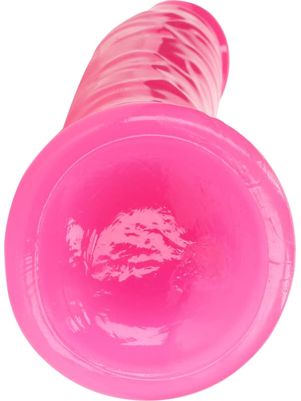 RealRock: Glow in the Dark Realistic Dildo, 22.5 cm