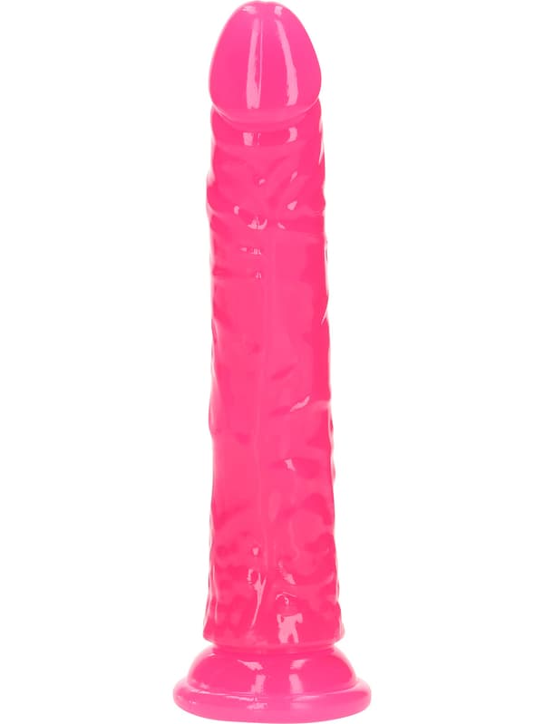 RealRock: Glow in the Dark Realistic Dildo, 18 cm