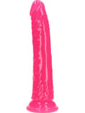 Miniatyrbild 1 av 9: RealRock: Glow in the Dark Realistic Dildo, 18 cm