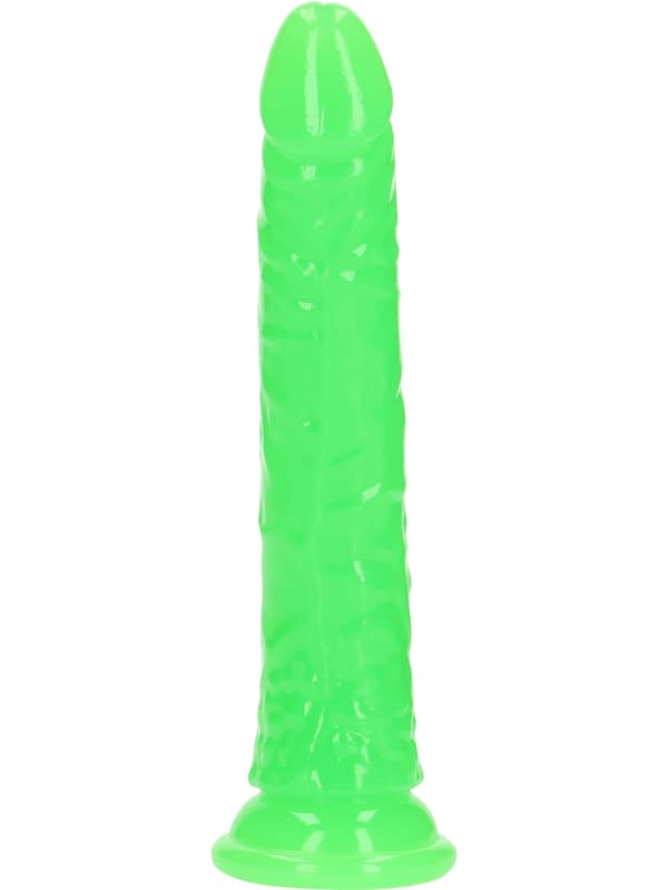 RealRock: Glow in the Dark Realistic Dildo, 20 cm