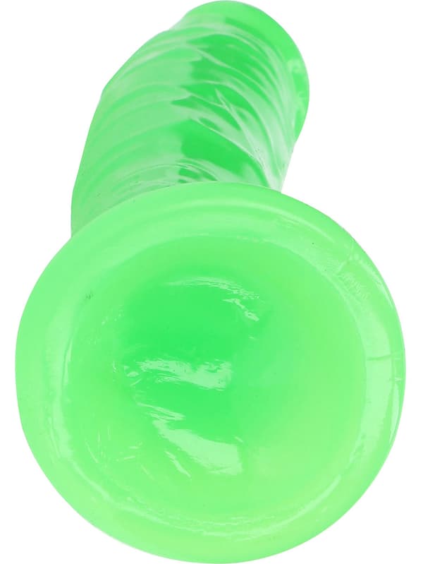 RealRock: Glow in the Dark Realistic Dildo, 20 cm
