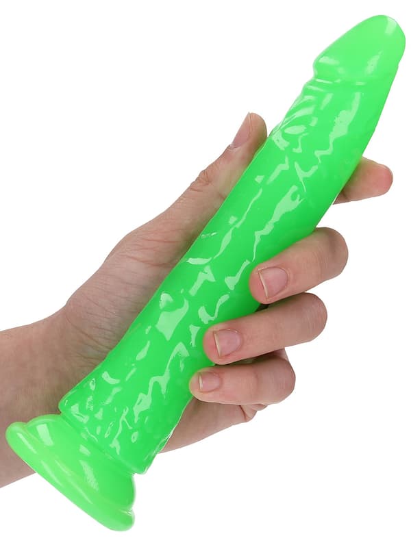 RealRock: Glow in the Dark Realistic Dildo, 20 cm