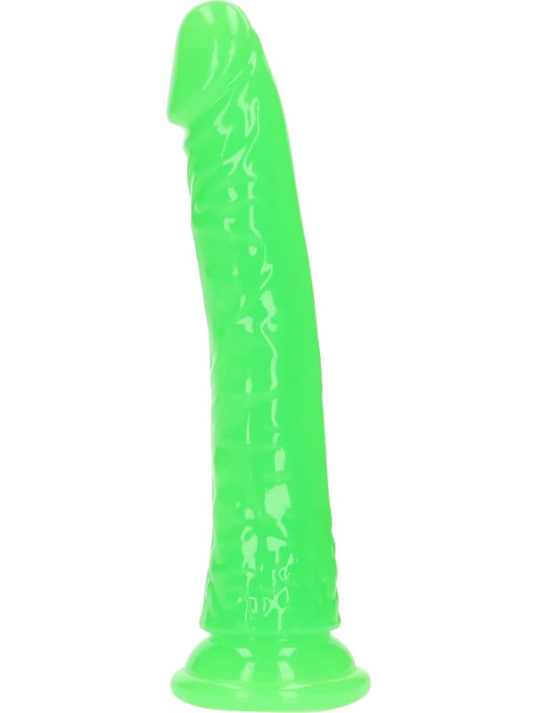 RealRock: Glow in the Dark Realistic Dildo, 20 cm