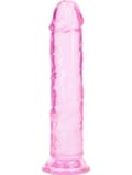 Miniatyrbild 1 av 7: RealRock: Crystal Clear Straight Realistic Dildo, 20 cm