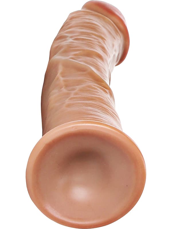 RealRock: Curved Realistic Dildo, 23 cm