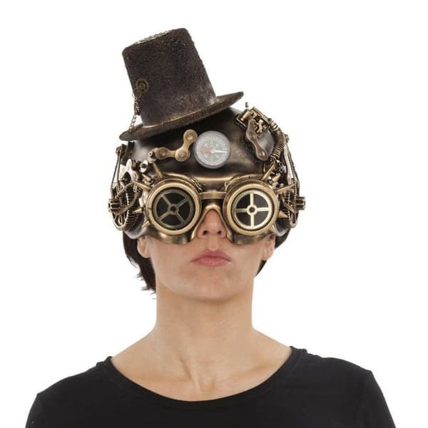 Maske My Other Me Kobber Onesize Steampunk