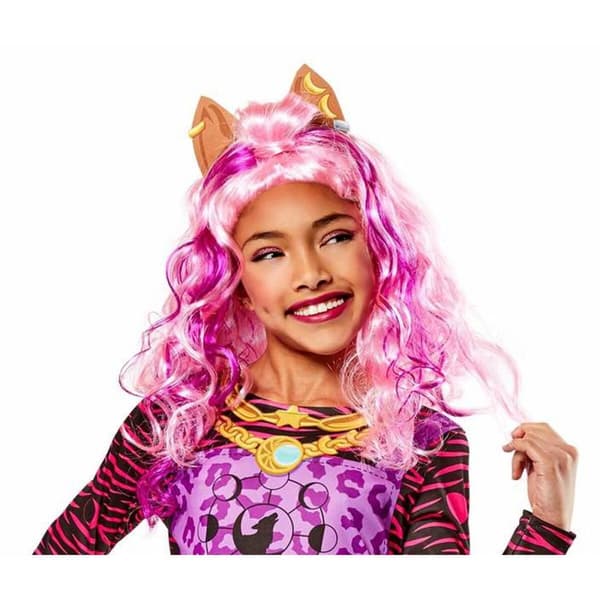 Paryk Rubies Monster High Clawdeen Børns Pink