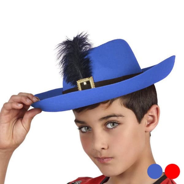 Hatt Blå Röd - Röd