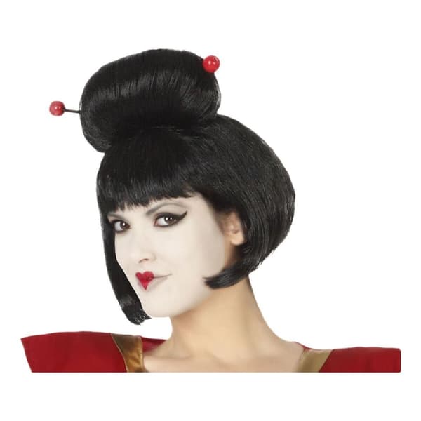 Peruk Svart Geisha