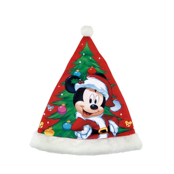 Jultomtemössa Mickey Mouse Happy smiles Barn 37 cm